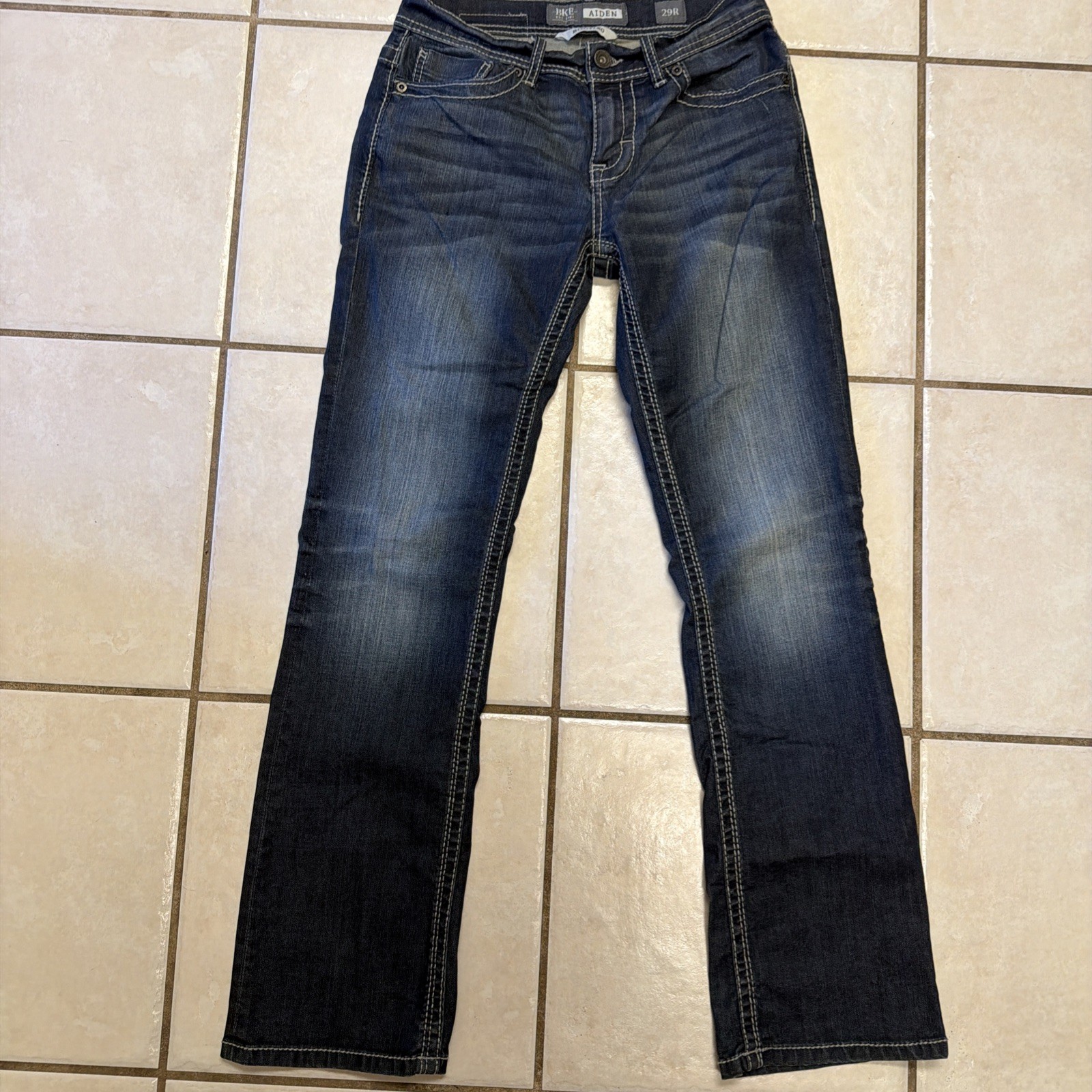NWOT BKE Aiden Bootcut Jeans Men’s 29R Blue Denim Stretch ABP21169