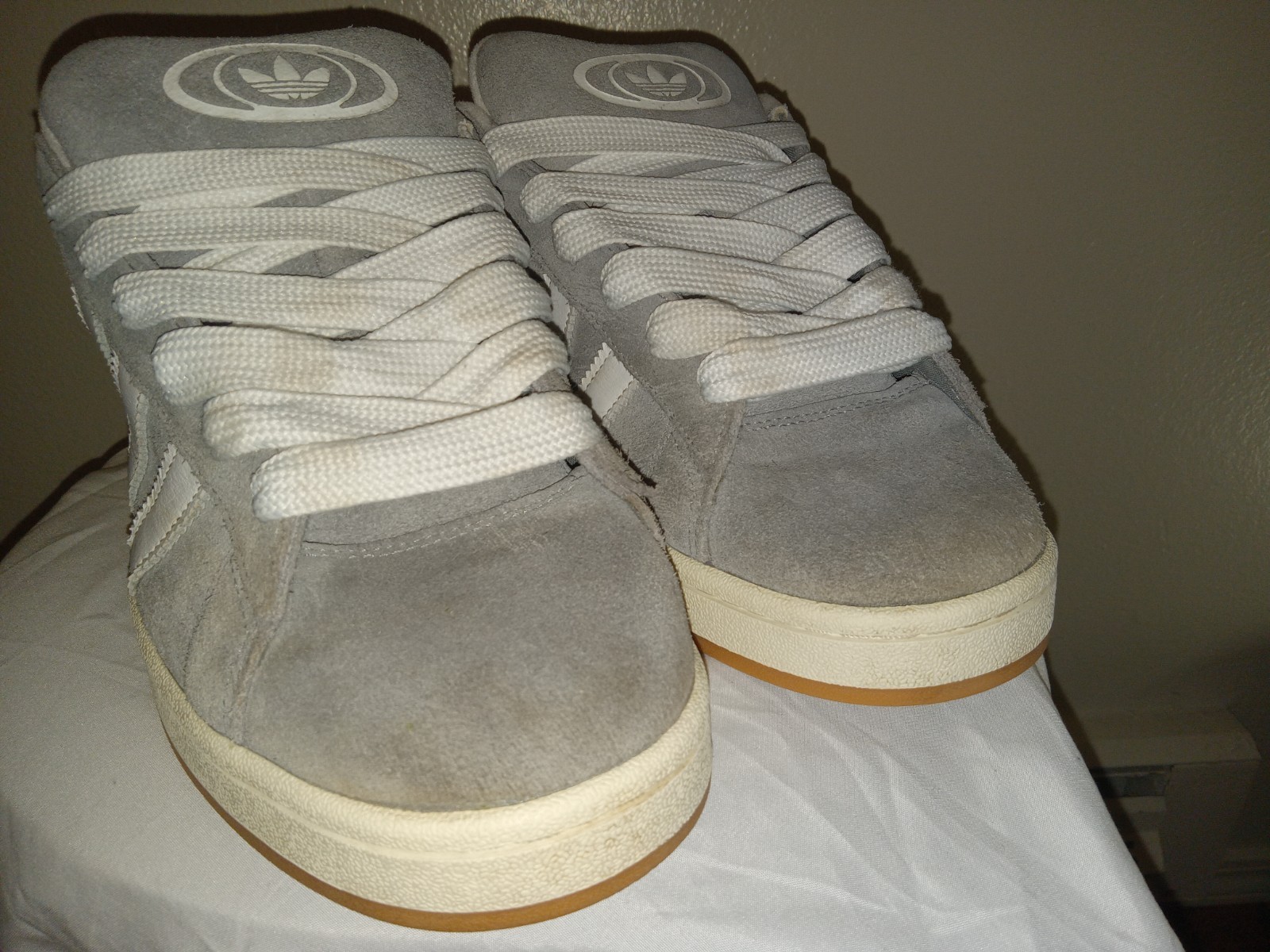 Size 12 – adidas Campus 00s Grey White Gum