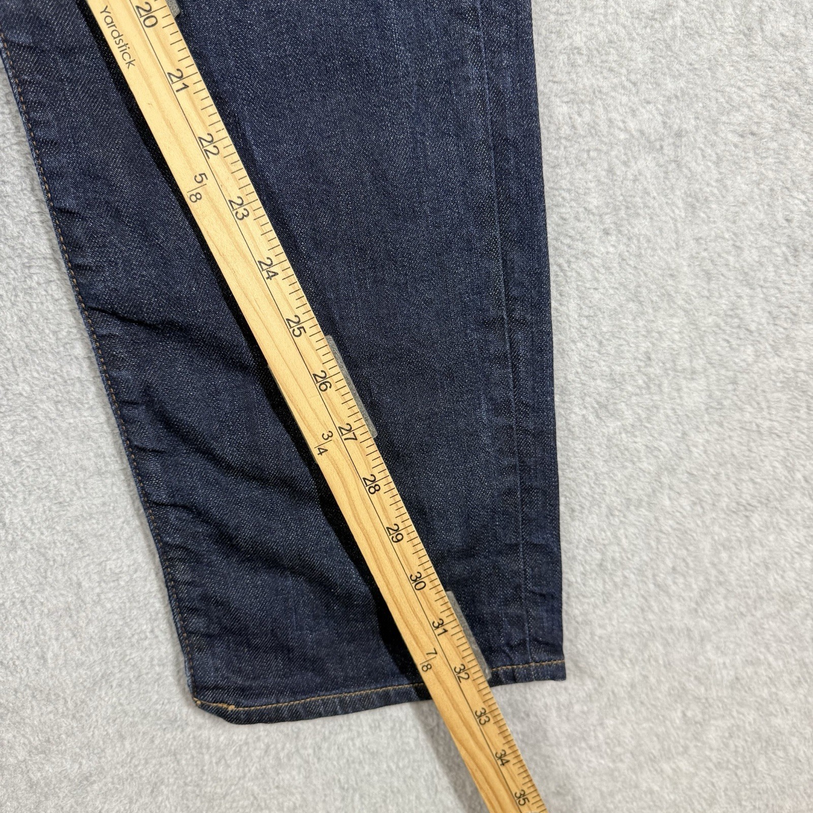 G Star Raw Jeans Men 33×32 Blue 3301 Straight Tapered Cradle Denim Dark Wash