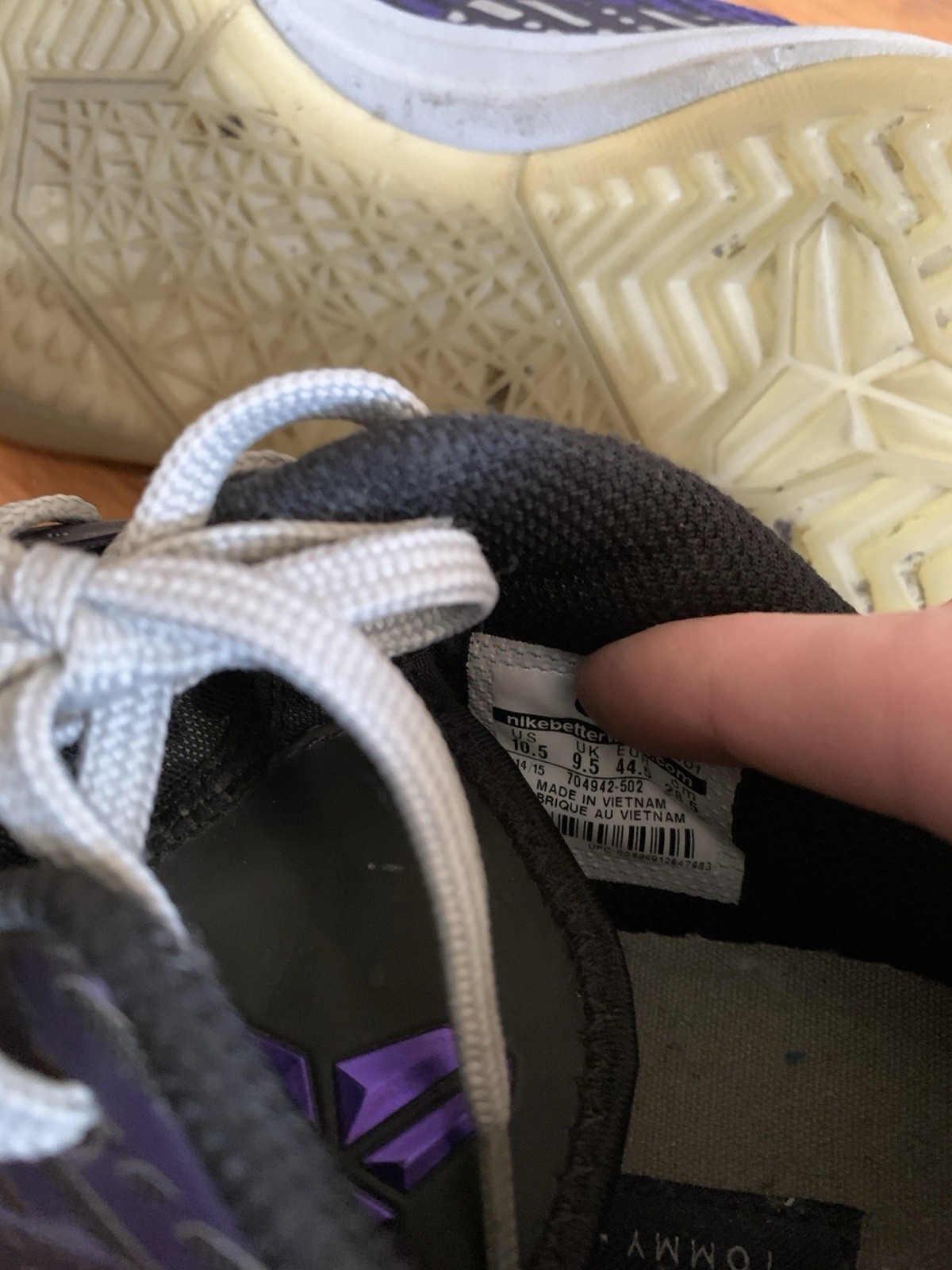 Kobe Mentality Nike Shoes Purple