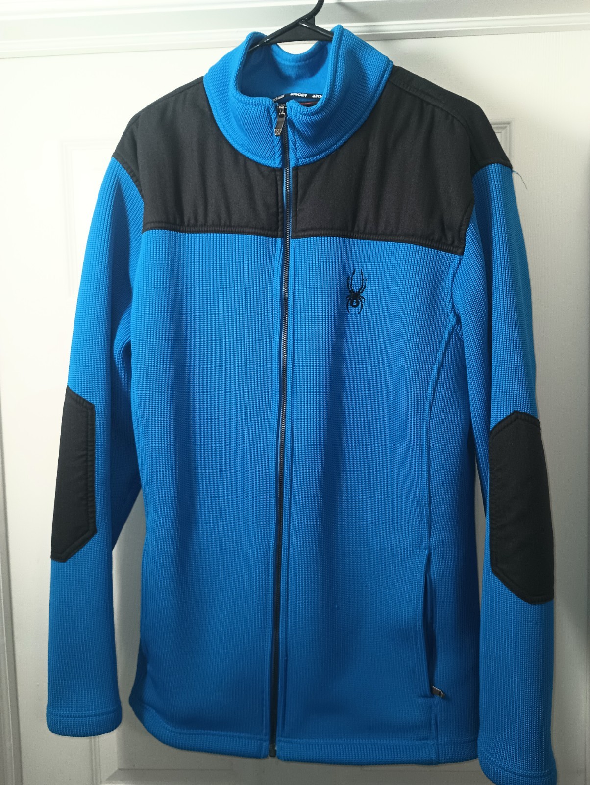 Spyder Core Sweater Jacket Men’s Sz XL Full Zip Knit Fleece Lined Heavyweight
