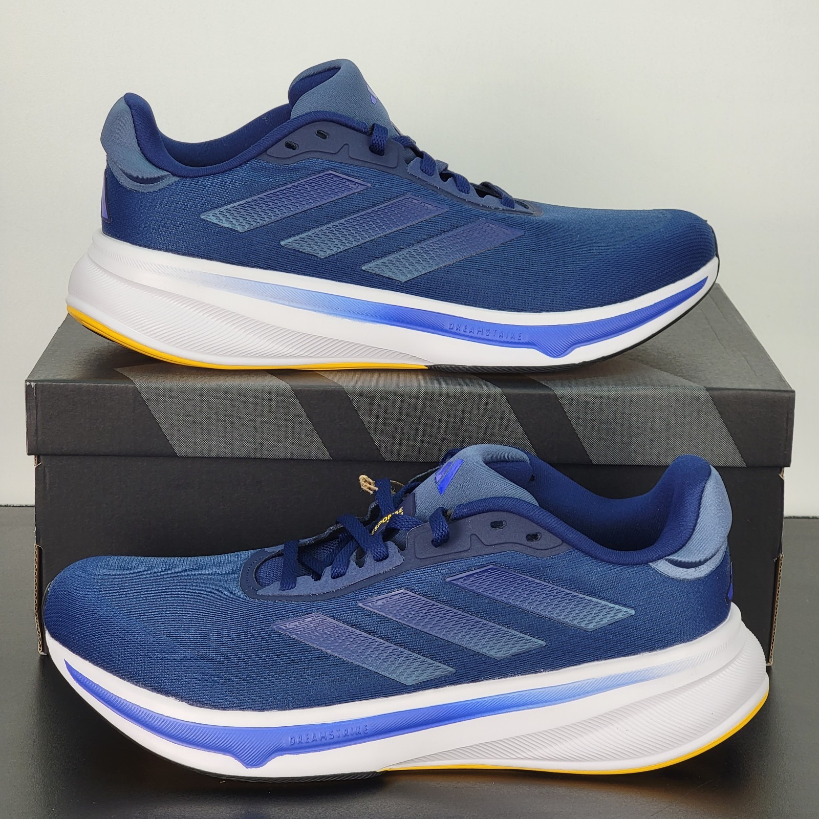 Adidas Response Super Men’s Size 11.5 Running Shoes Blue Athletic Sneakers
