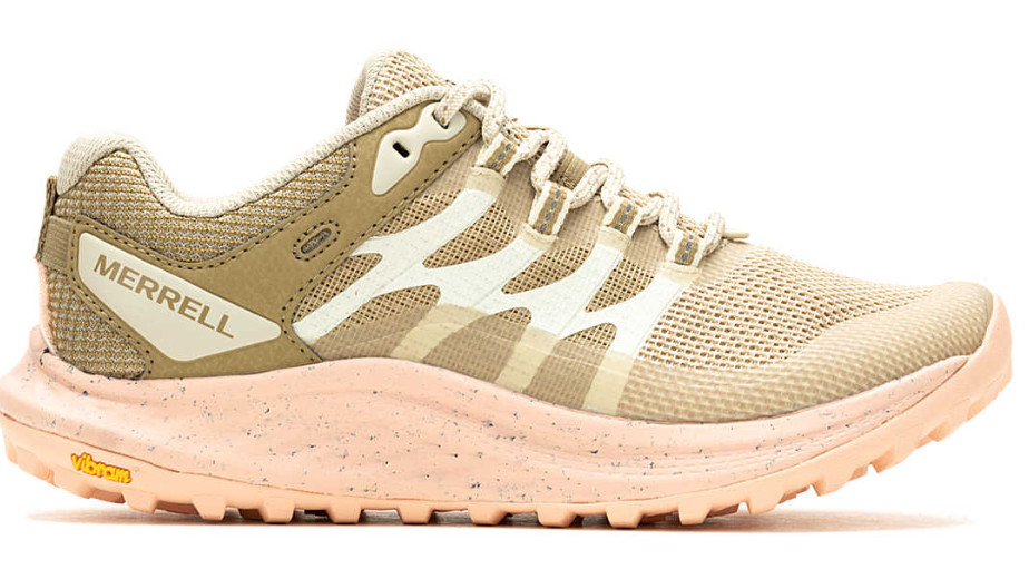 Merrell Antora 3 Cream Peach Trail Sneaker Shoe Women’s US sizes 5-11/NEW!!!
