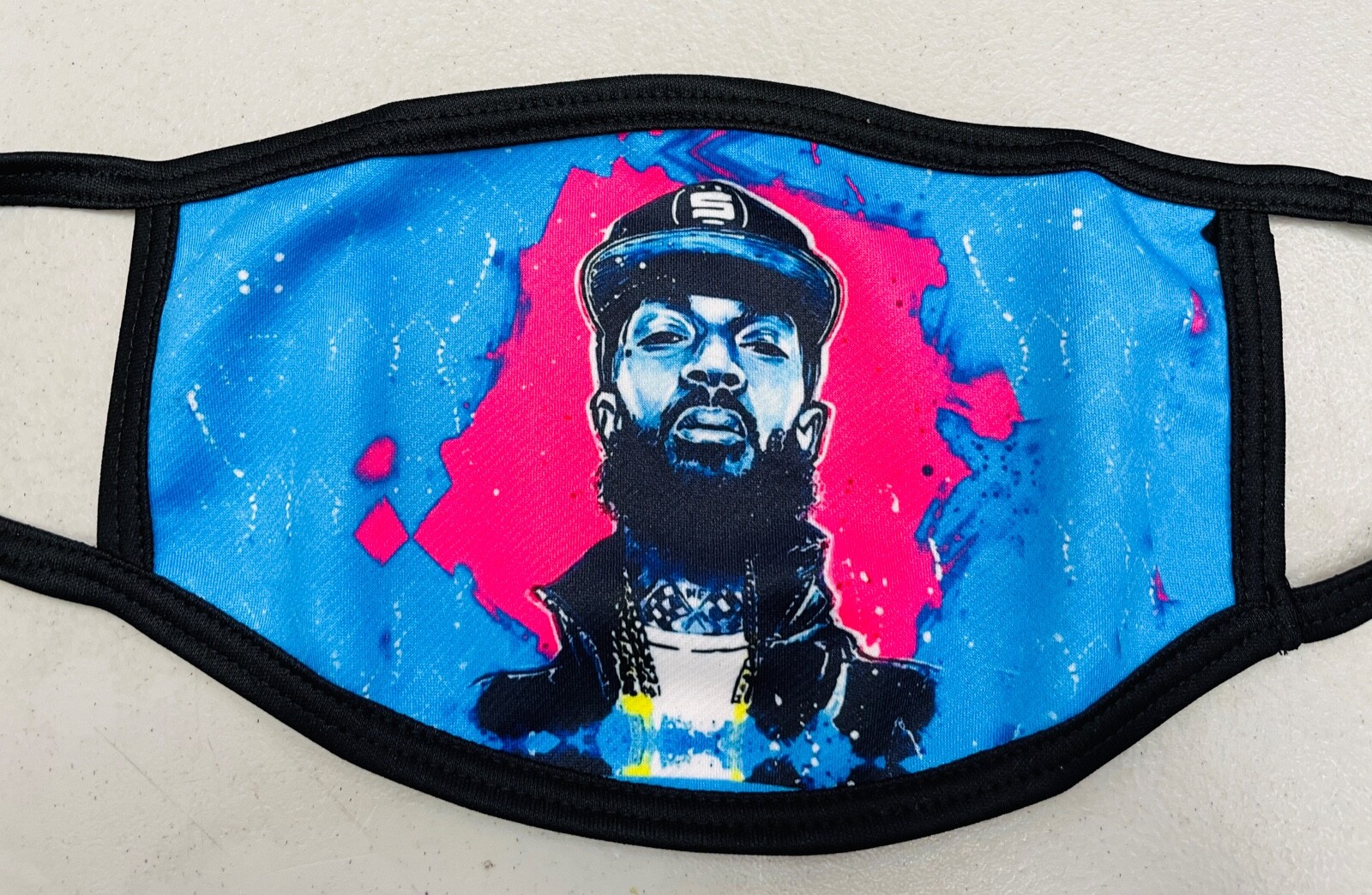 Nipsey Hussle New Edition Printed Face Mask Free Shipping and Returns USA Seller
