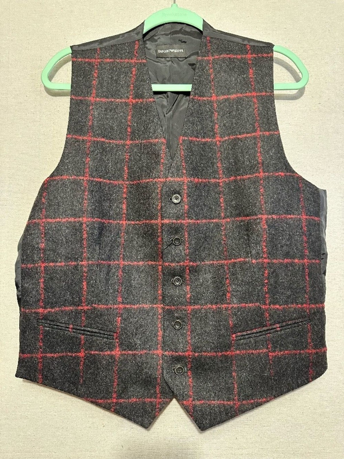 NWT Emporio Armani Wool Suit Vest – size It. 52/US 42