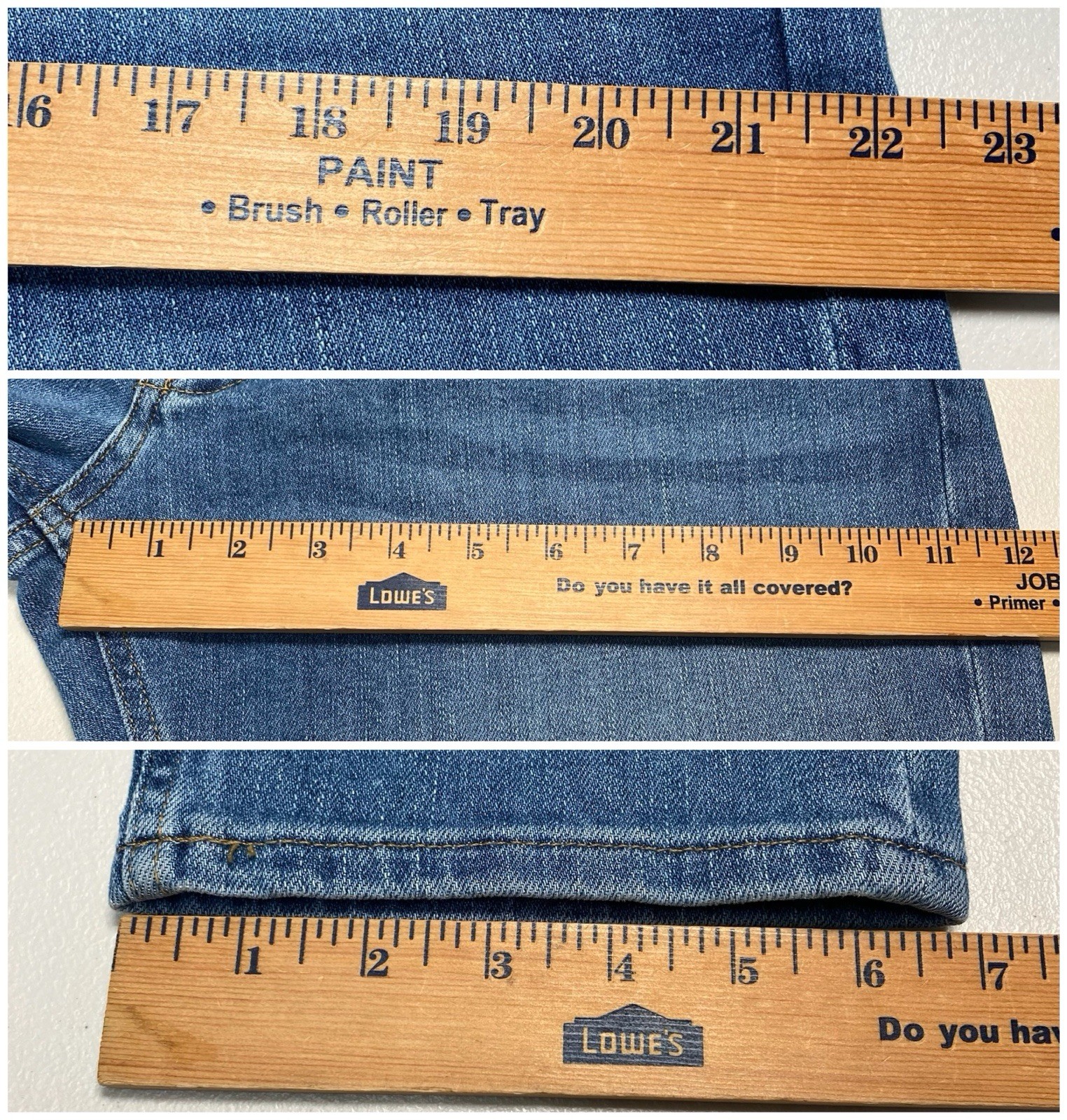 Peter Millar Crown Crafted Vintage Washed Jeans 38×34 (37×33.5) Mens True Blue