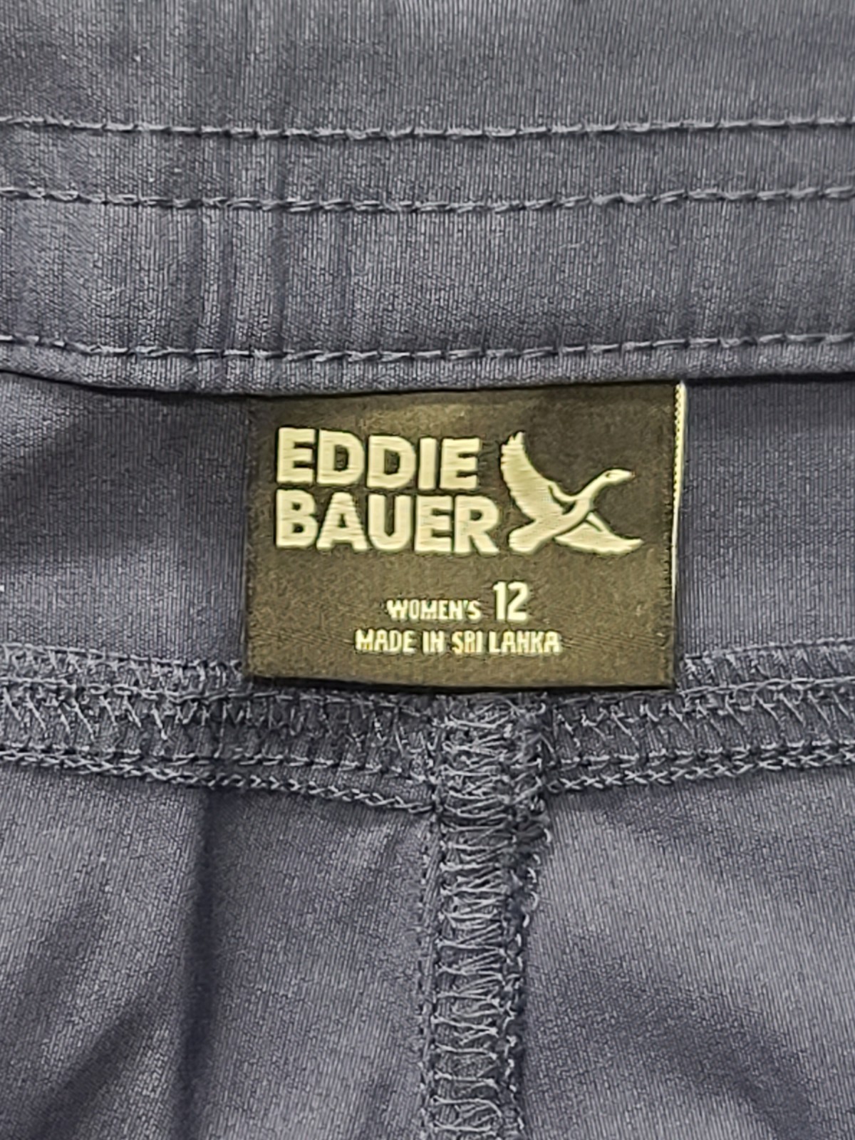 Eddie Bauer Capri Pants Womens 12×22 Rainier Regular Fit Hiking Gorpcore