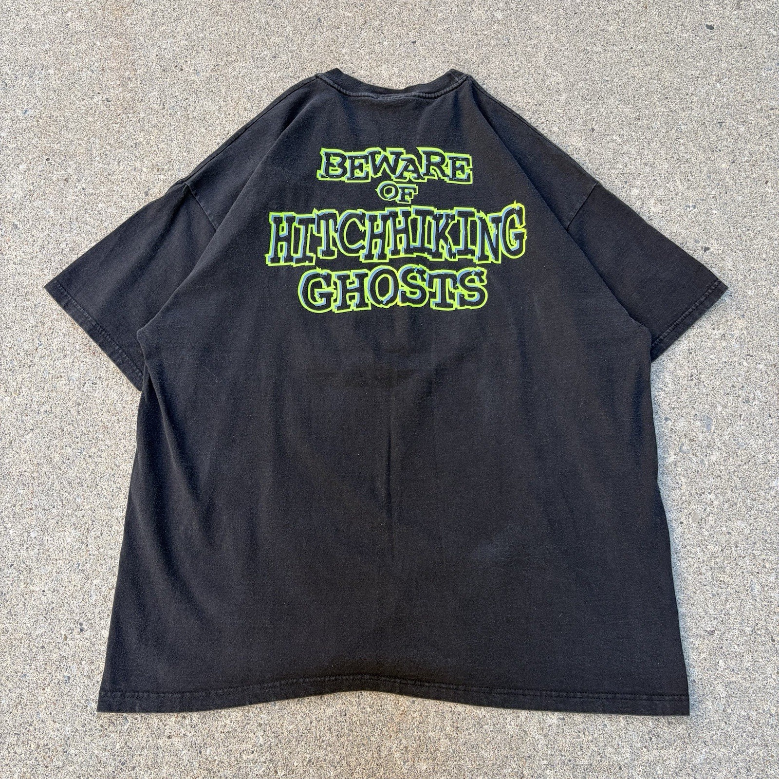 Vintage Disney The Haunted Mansion T-shirt Mickey Mouse XXL 90s