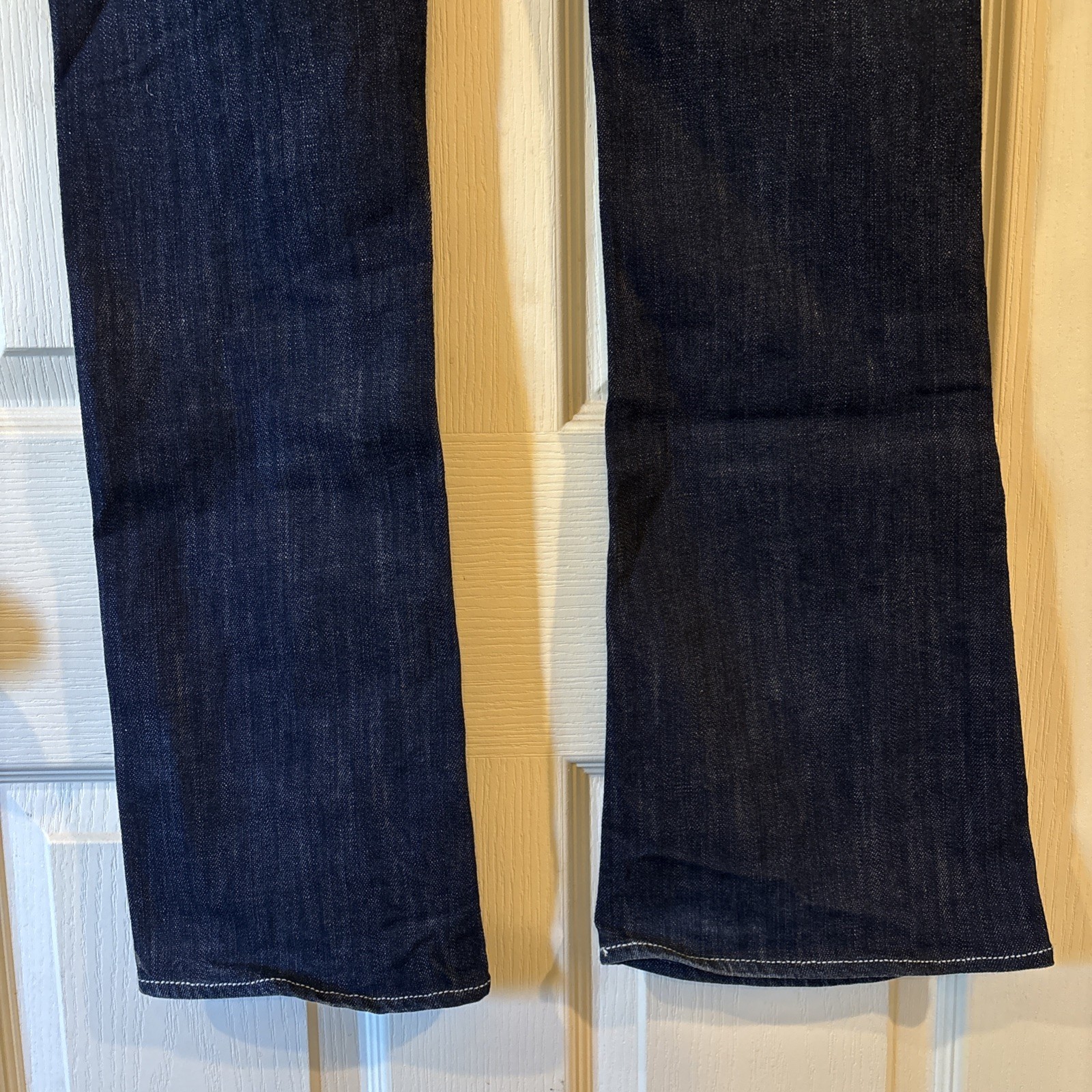 Vintage Rock & Republic Dark Blue Embellished Flare Jeans Women’s Size 29