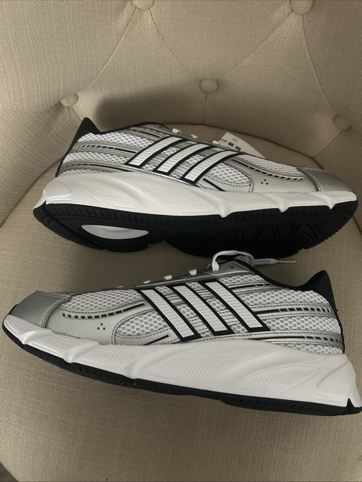 adidas Technochaos 2000 Cloud White Men’s 10.5 New With Box Y2K Sneakers
