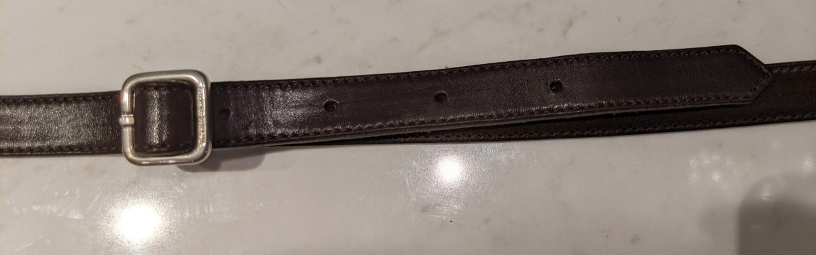 BRUNELLO CUCINELLI Brown Leather Belt Bag Crossbody Belt