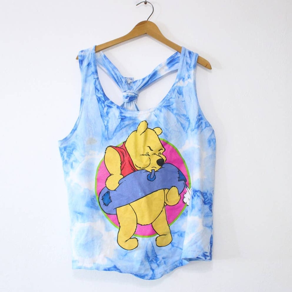 Vintage Disney Winnie the Pooh Tank Top Large