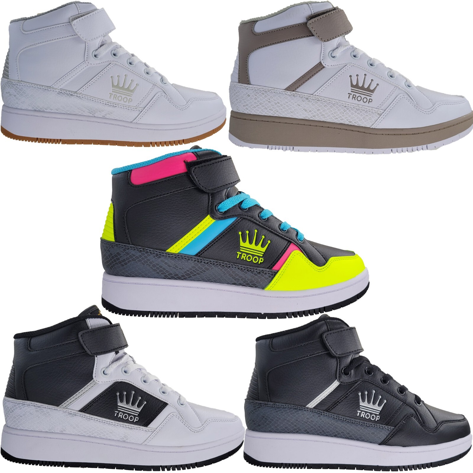 Men’s World Of Troop Destroyer 20 Mid Strap Casual Shoes