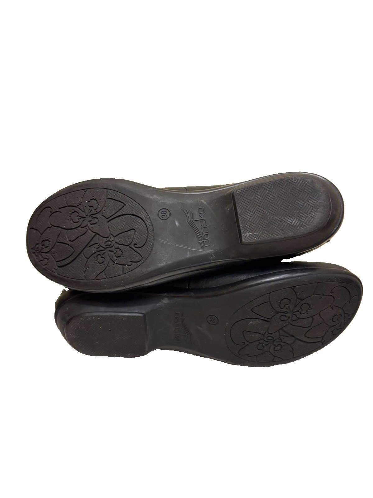 Dansko Olivia Loafer Black Leather 39 EU 8.5 US Slip On Comfort Shoes