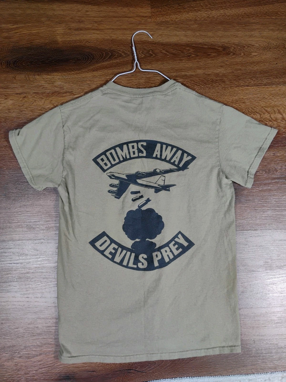 96th Bomb Squadron B-52H The Devils Own 60-059 T-SHIRT HQ Size Small