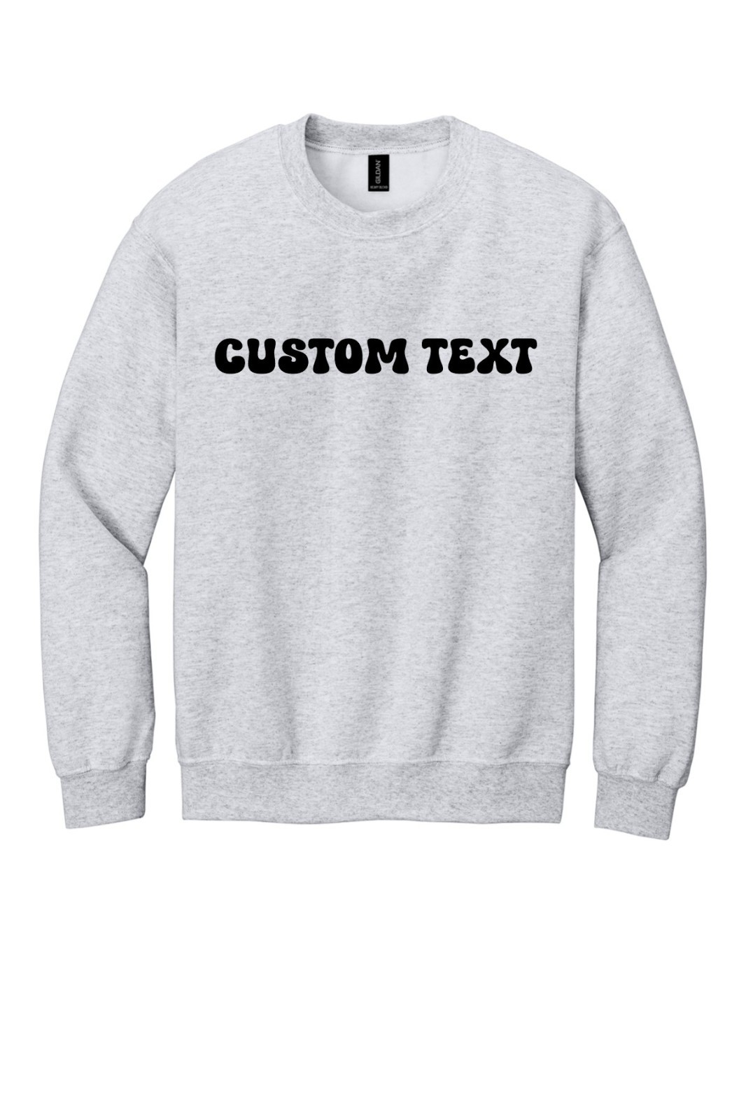 Custom Gildan Sweatshirt upload your logo personalized graphic tee business team