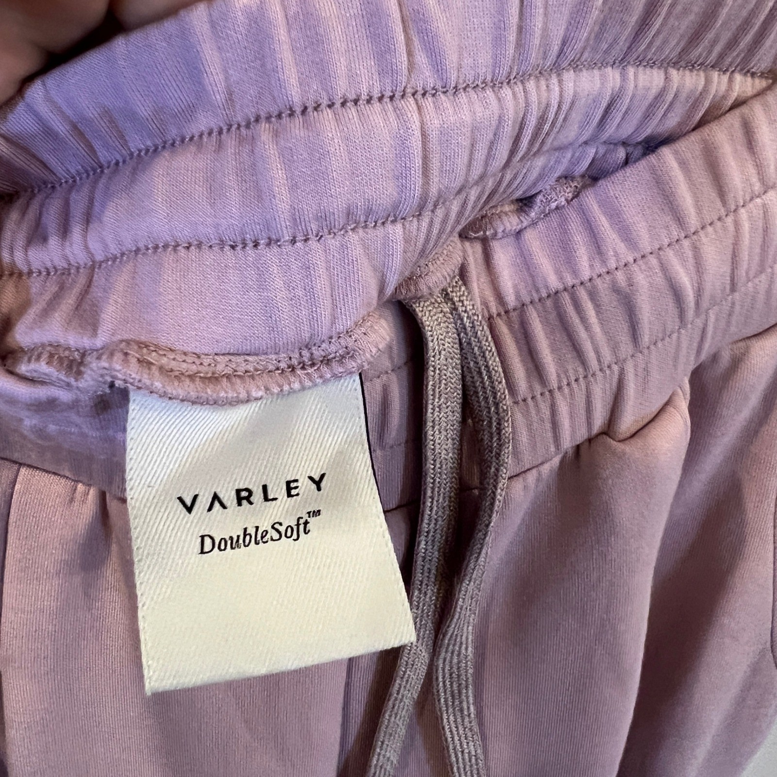 Varley DoubleSoft The Rolled Cuff Pant 25 Mauve Pink Sweatpants Joggers Size XS