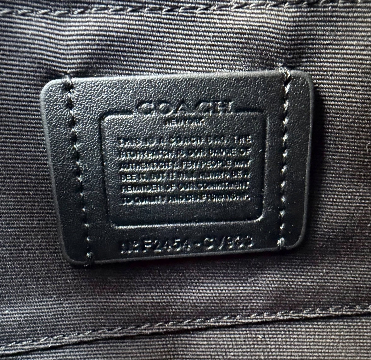 COACH Teri Shoulder Bag In Signature Canvas Walnut Black Brand New