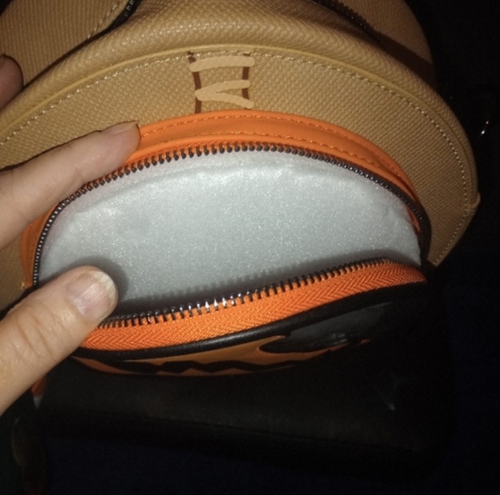 NWT Loungefly Trick ‘r Treat Sam Round Jack-O’-Lantern Crossbody Bag Zip Strap