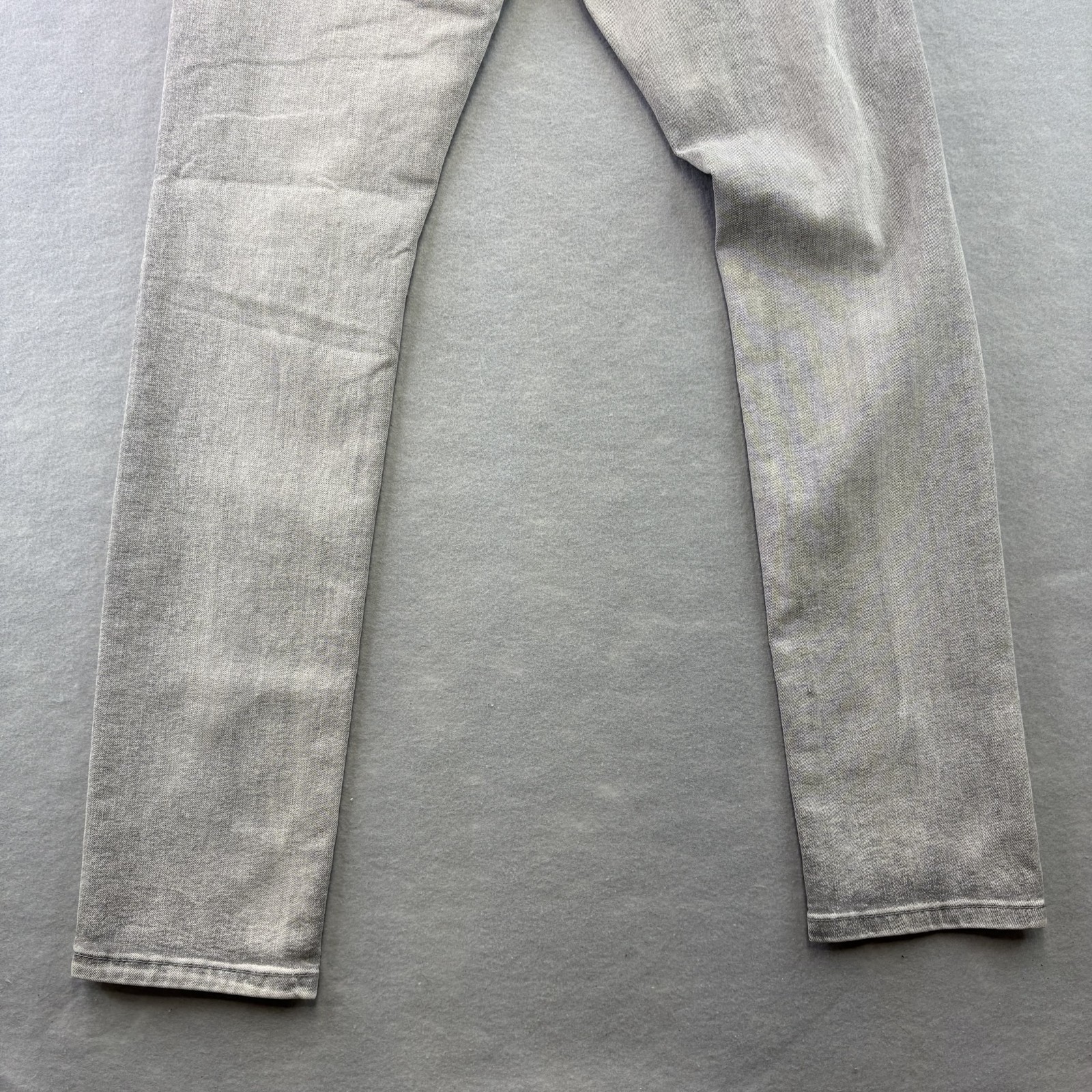 WAIMEA Denim Jeans Mens Size 30 Gray Skinny Fit Distressed Moto NWT