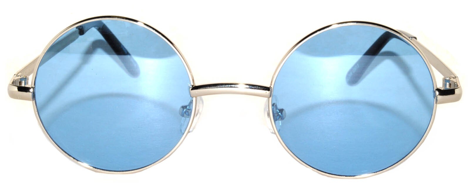 6 COLORS ROUND WOMEN’s SUNGLASSES HIPPIE HIPSTER RETRO METAL FRAME 43 MM SET