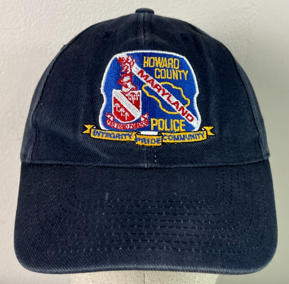 Howard County Maryland Police Integrity Pride Community Toppers hat cap