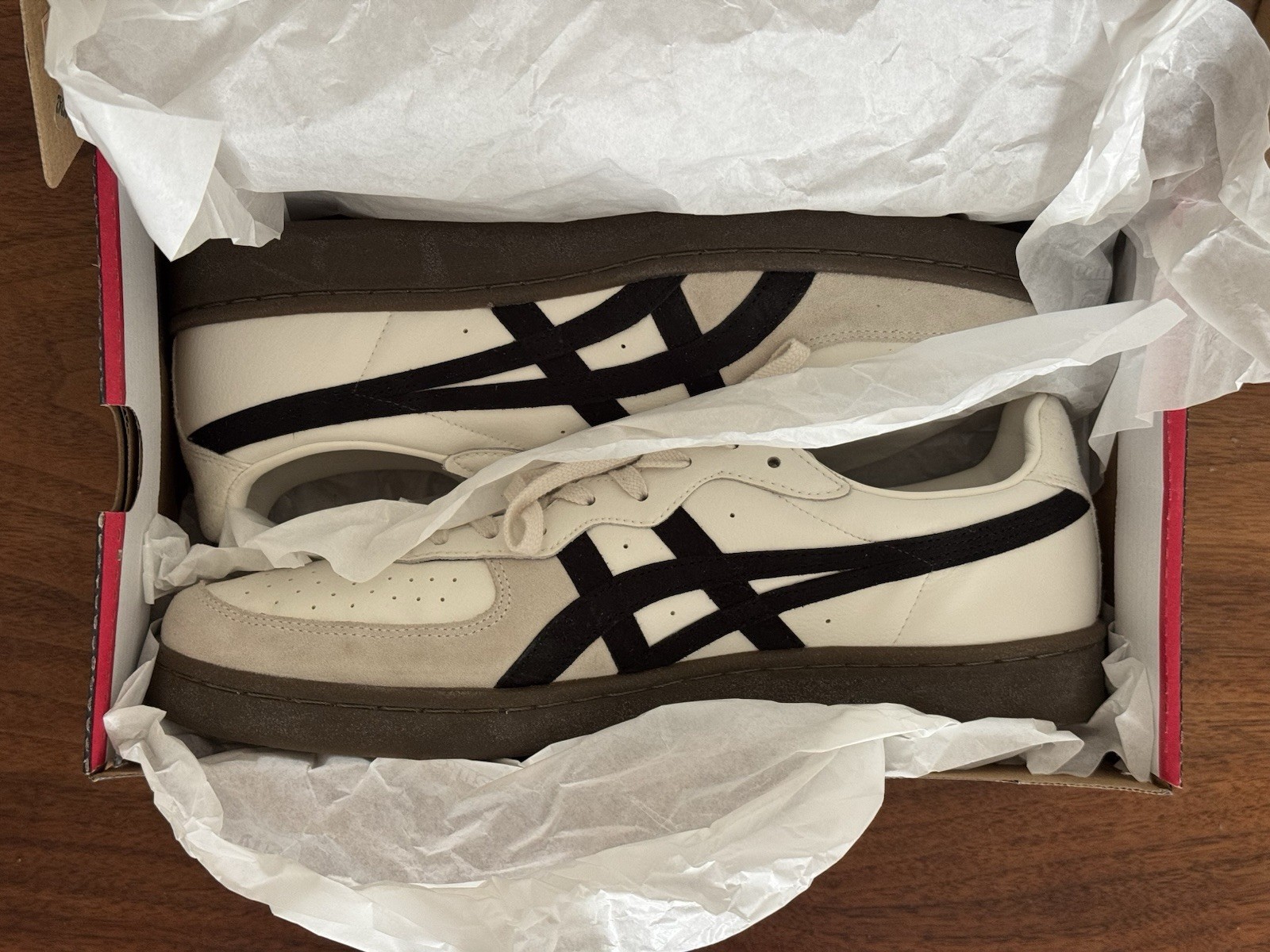 Onitsuka Tiger GSM [Cream/Black] Size 11.5M/29CM (1185A353-127)