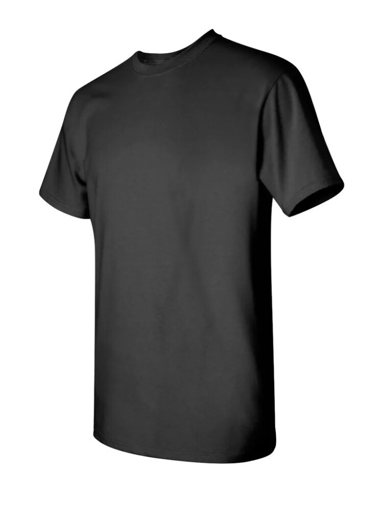 Heavy Cotton T-Shirts 5.3oz Blank Solid Mens Short Sleeve Tee S-XL 5000