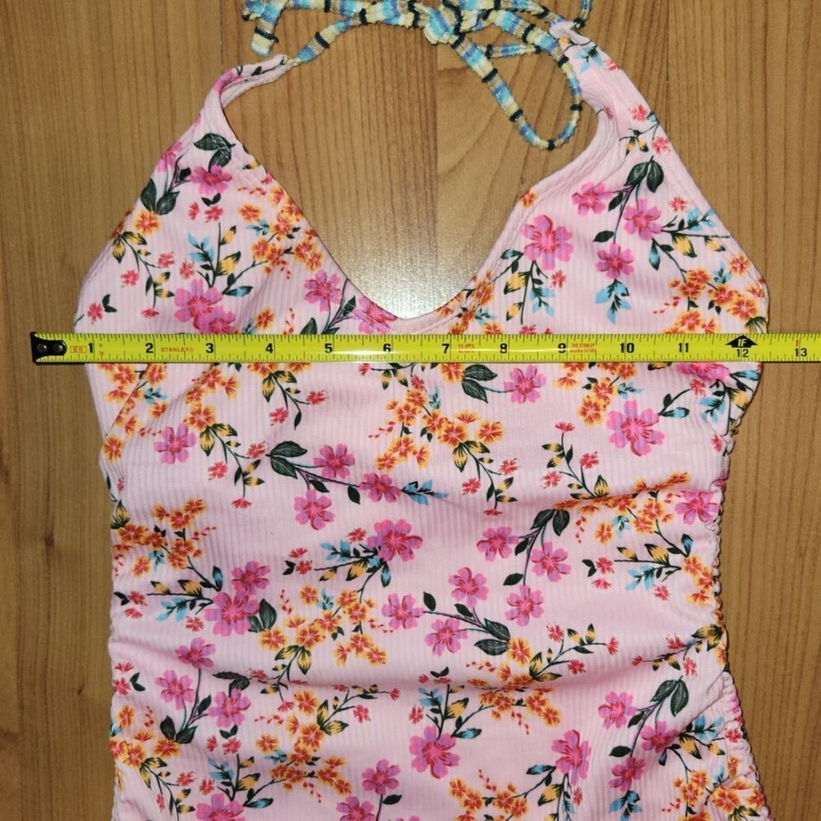 No Boundaries Floral 1 Piece Swimsuit Size 3-5 Small