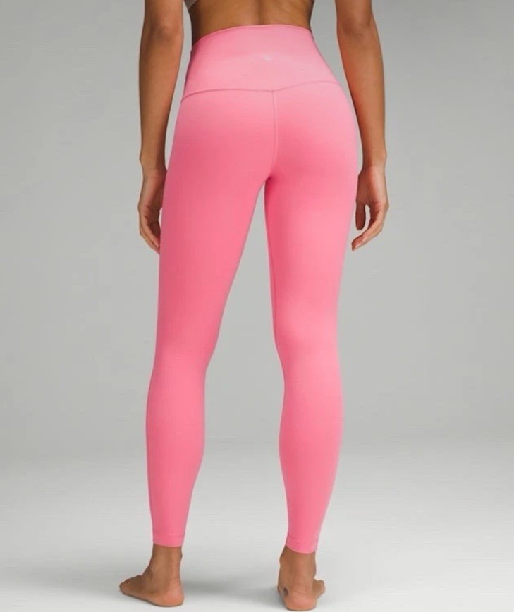 Lululemon Womens Align High-Rise Pant 25” Size 4 Hot Pink Leggings Yoga Pants