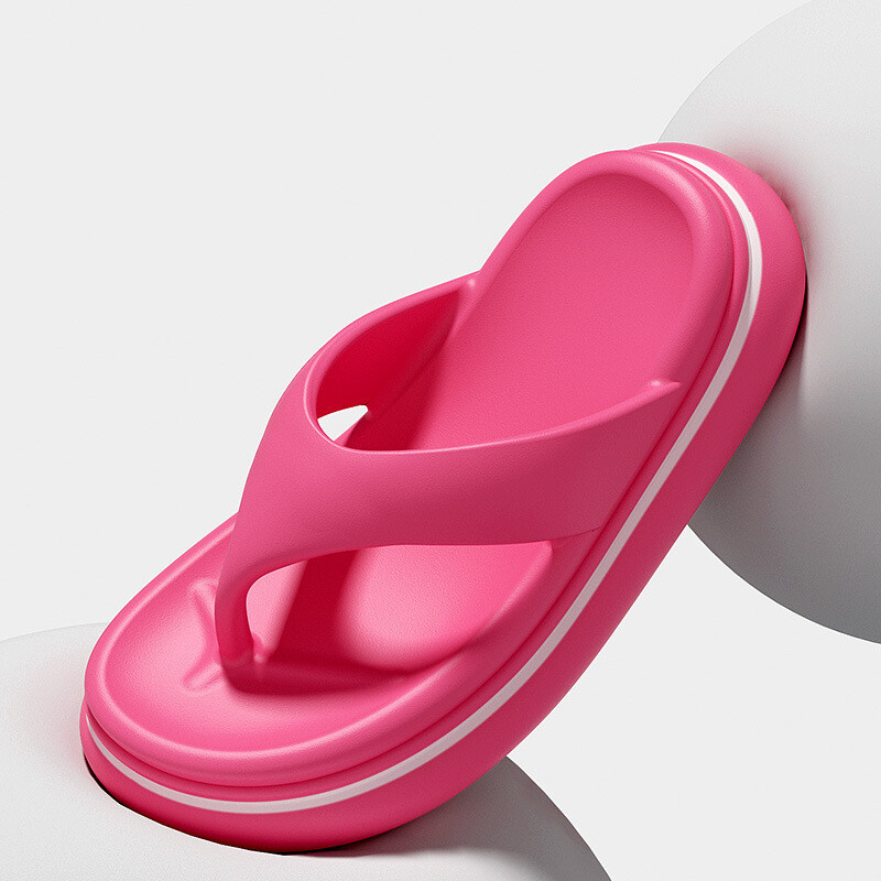 Flip Flops Sandal Soft Cushion Thong Thick Soles Suitable Slip On Slide Sandals