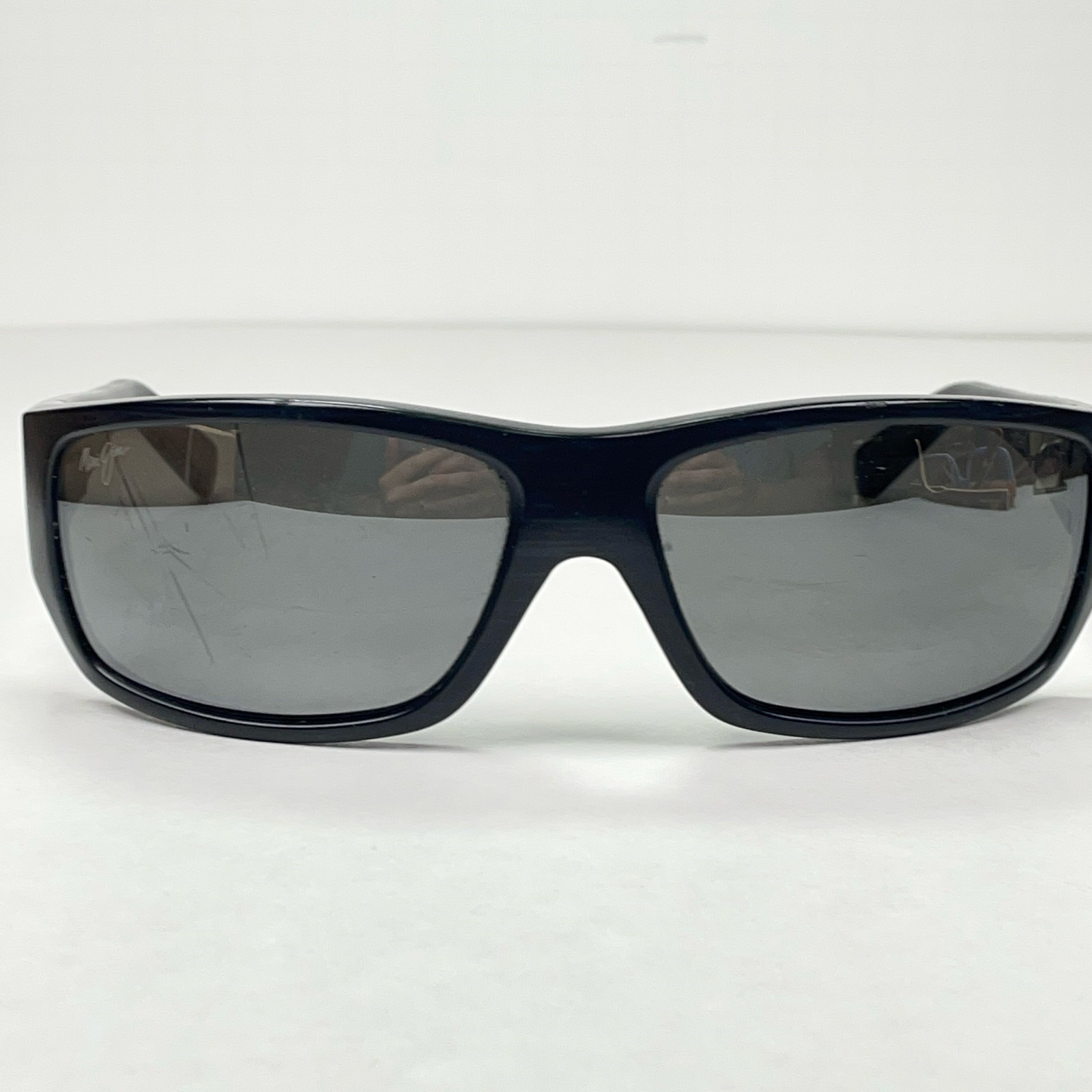 Maui Jim Wassup Sunglasses FRAMES ONLY MJ123-02W Black 60.5[]17 120 mm