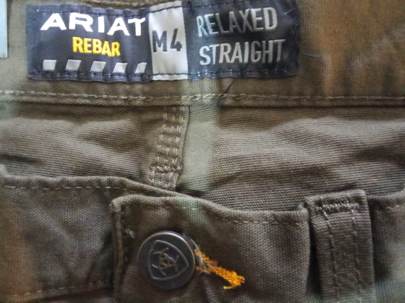 Ariat Rebar M4 Relaxed Straight Leg DuraStretch Pants, Work Pants, Work Wear