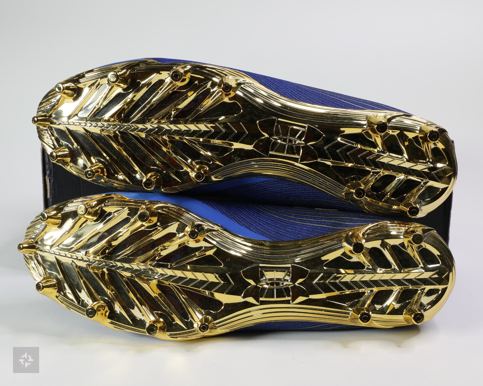Under Armour Spotlight MC Blue Gold UCLA Football Cleats Size 16 (3021419-405)