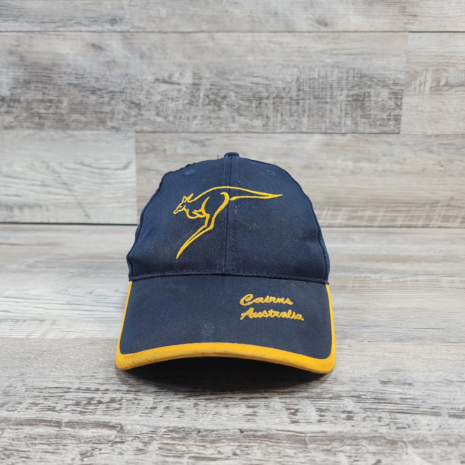 Cairns Australia Kangaroo Cap Hat Adult Mens Adjustable Strapback Causal