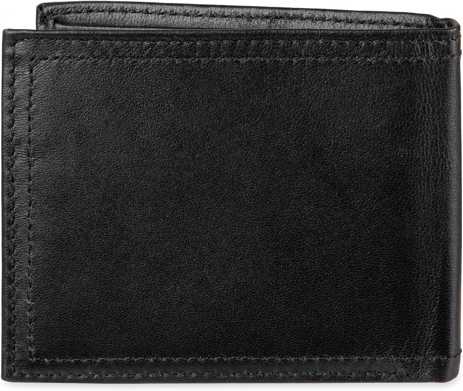 Dockers Men’s Bifold Leather Wallet – Thin Slimfold RFID Blocking Security Smart