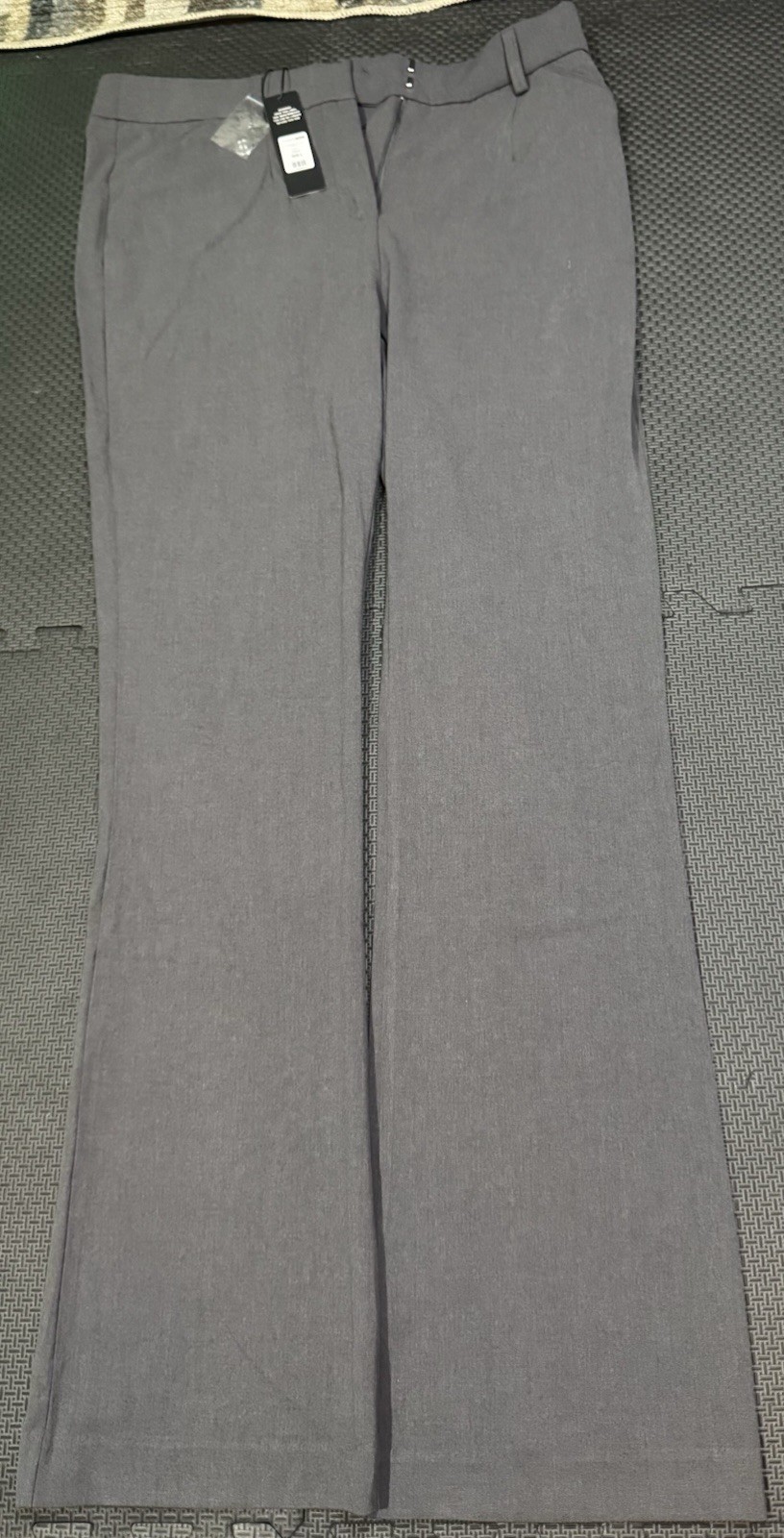 New With Tag Large Fashion Nova Tasha Dressy High Rise Pants – Charcoal