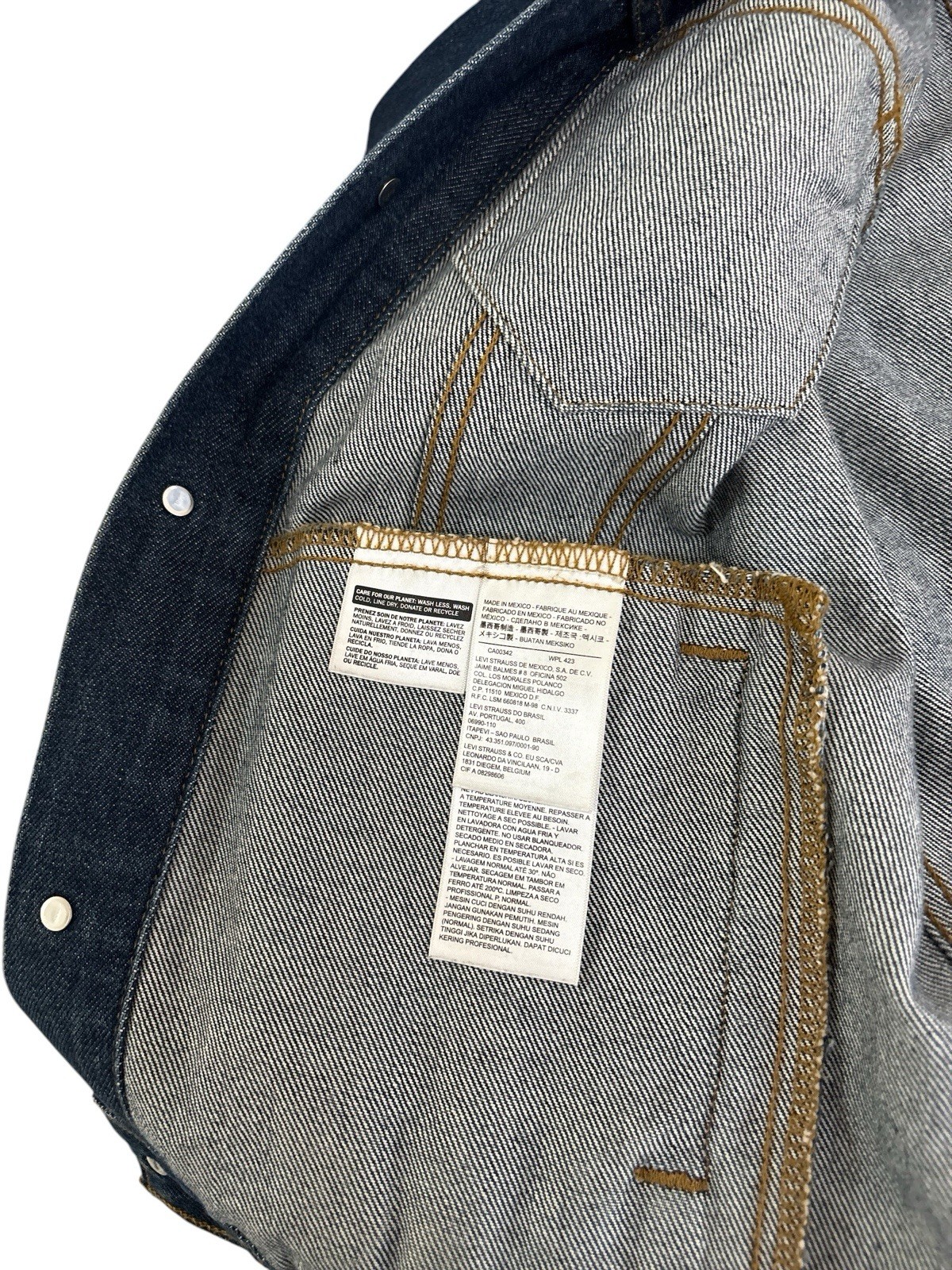 2013 Levi’s Men’s Size L (175/96A) Denim – Style 47024-0001