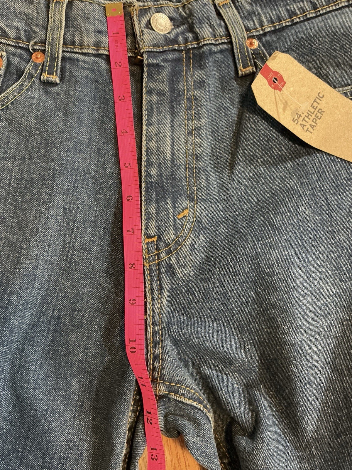 Levi’s 541 Athletic Taper Jeans Men’s 32×30 NWT Stretch WaterLess Medium Wash