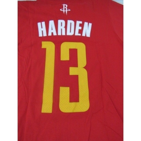 Houston Rockets James Harden $13 Adidas Go To Cotton Tee S/S Black Team S