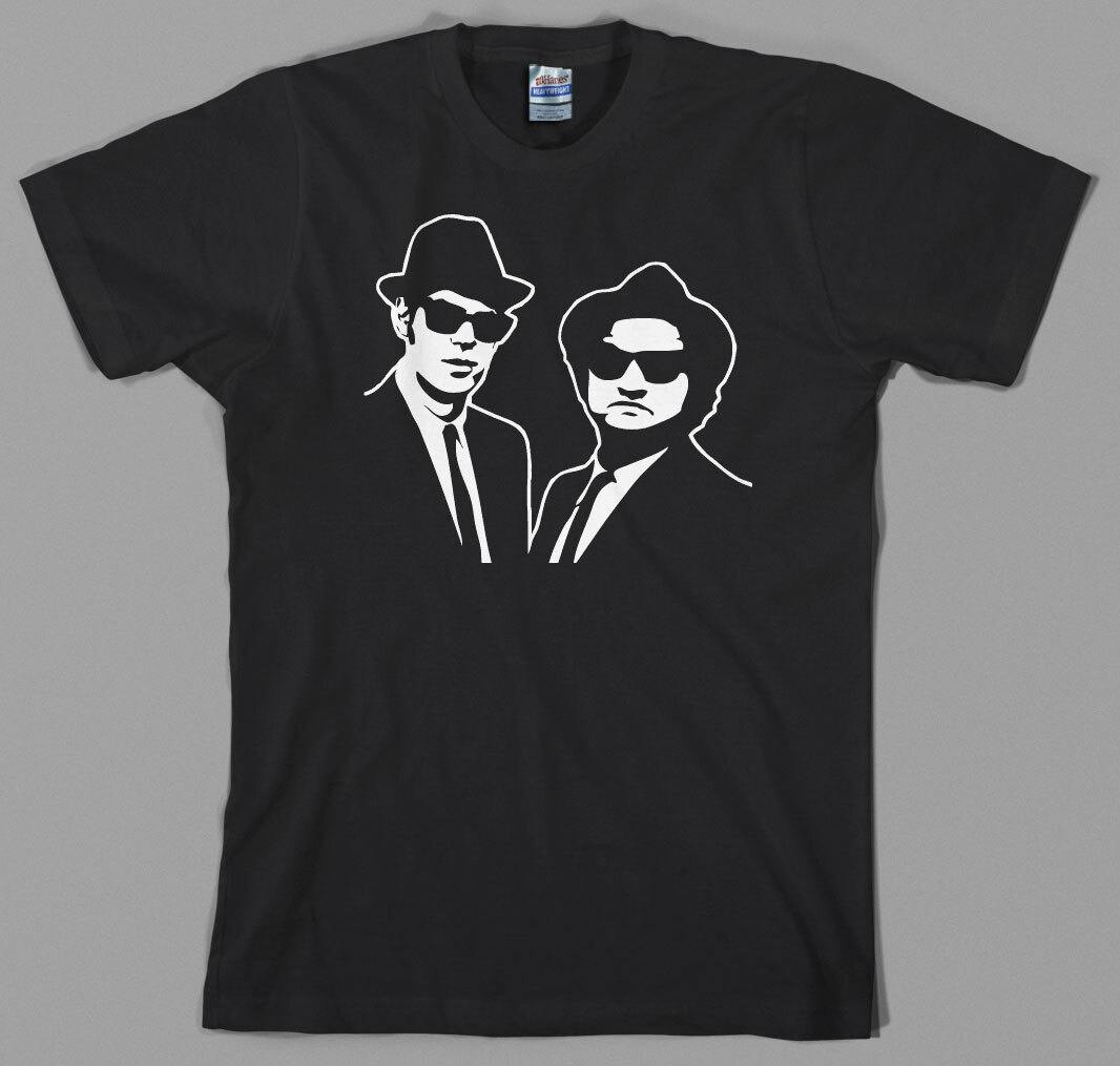 Blues Brothers T Shirt movie saturday night live snl john belushi 80s comedy