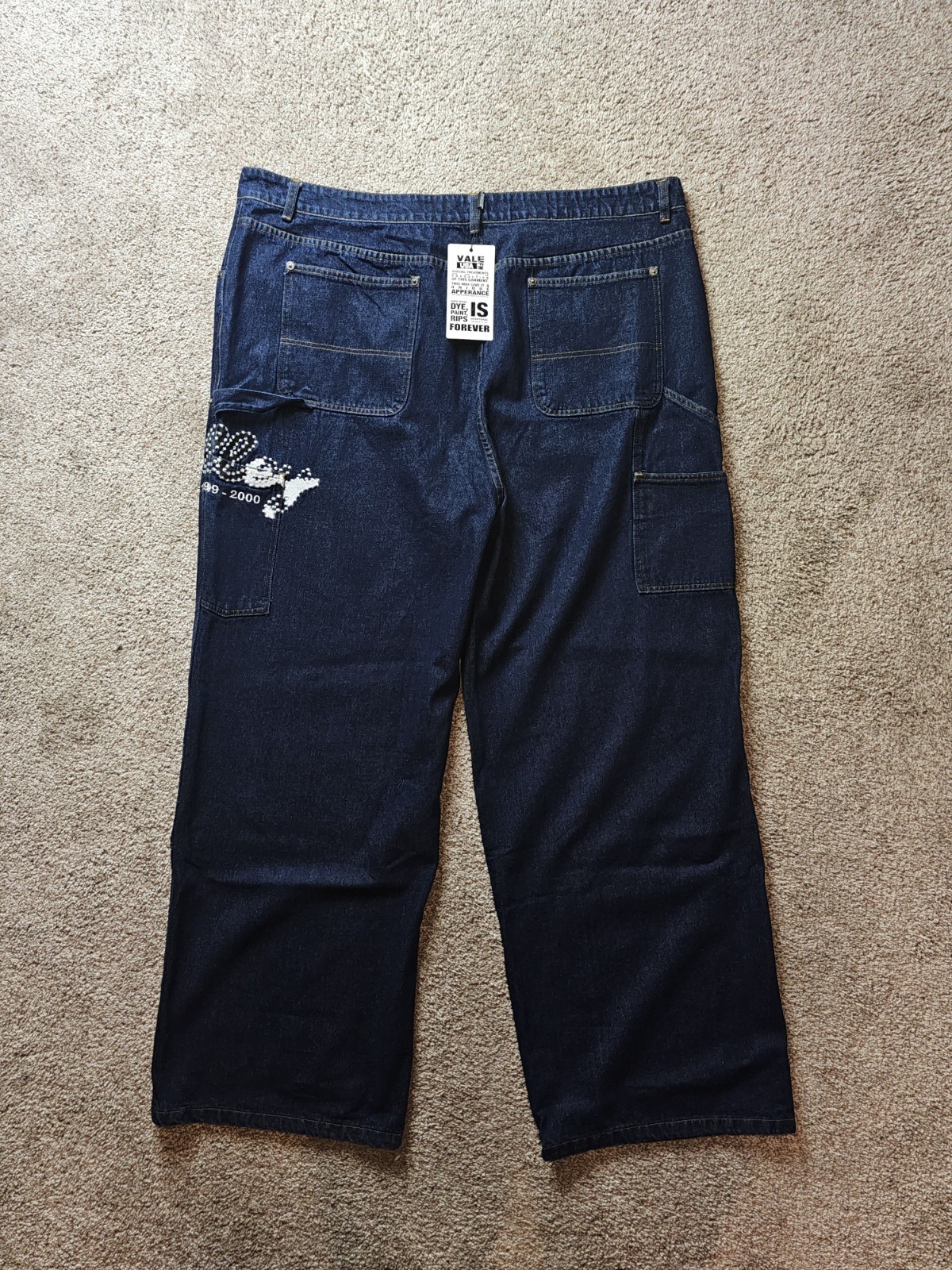 Vale Forever Daily Work Pants “Raw Blue” Size 40 Brand New Item