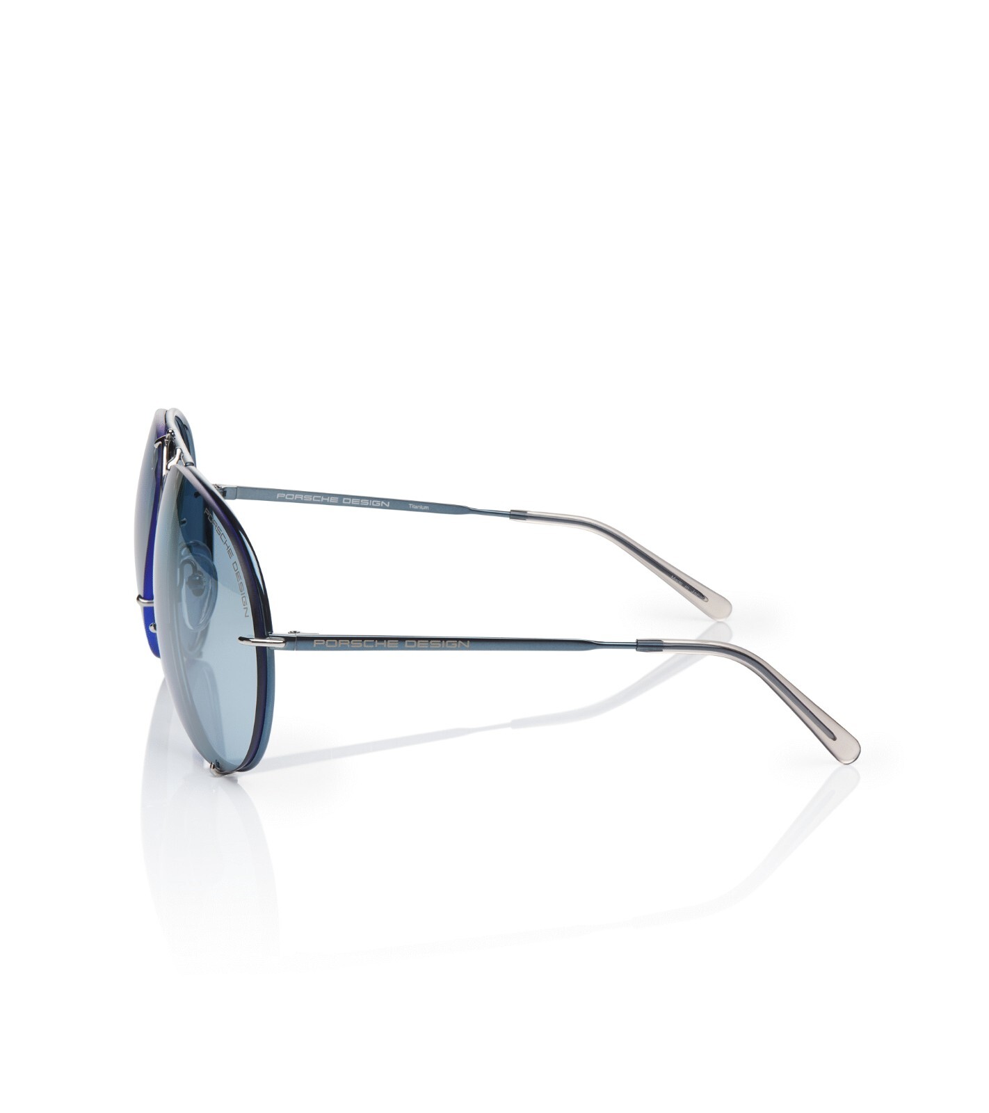 Porsche Design P8478 Iconic Sunglasses V – Blue/Light Blue silver + Extra Lenses