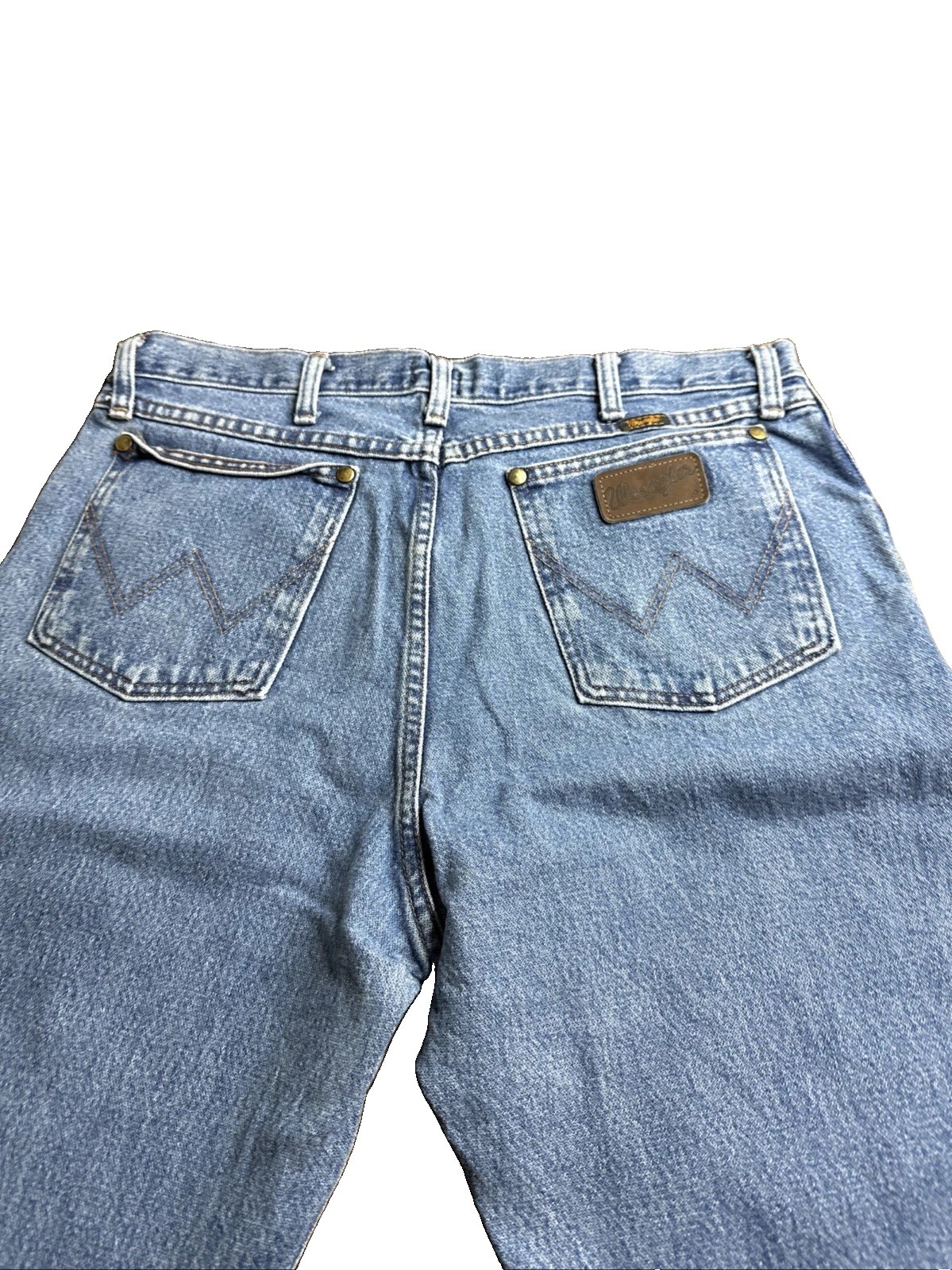 Wrangler 47MWZ Cowboy Cut Jeans Men’s 34×36 Blue Regular Fit Premium Denim #465
