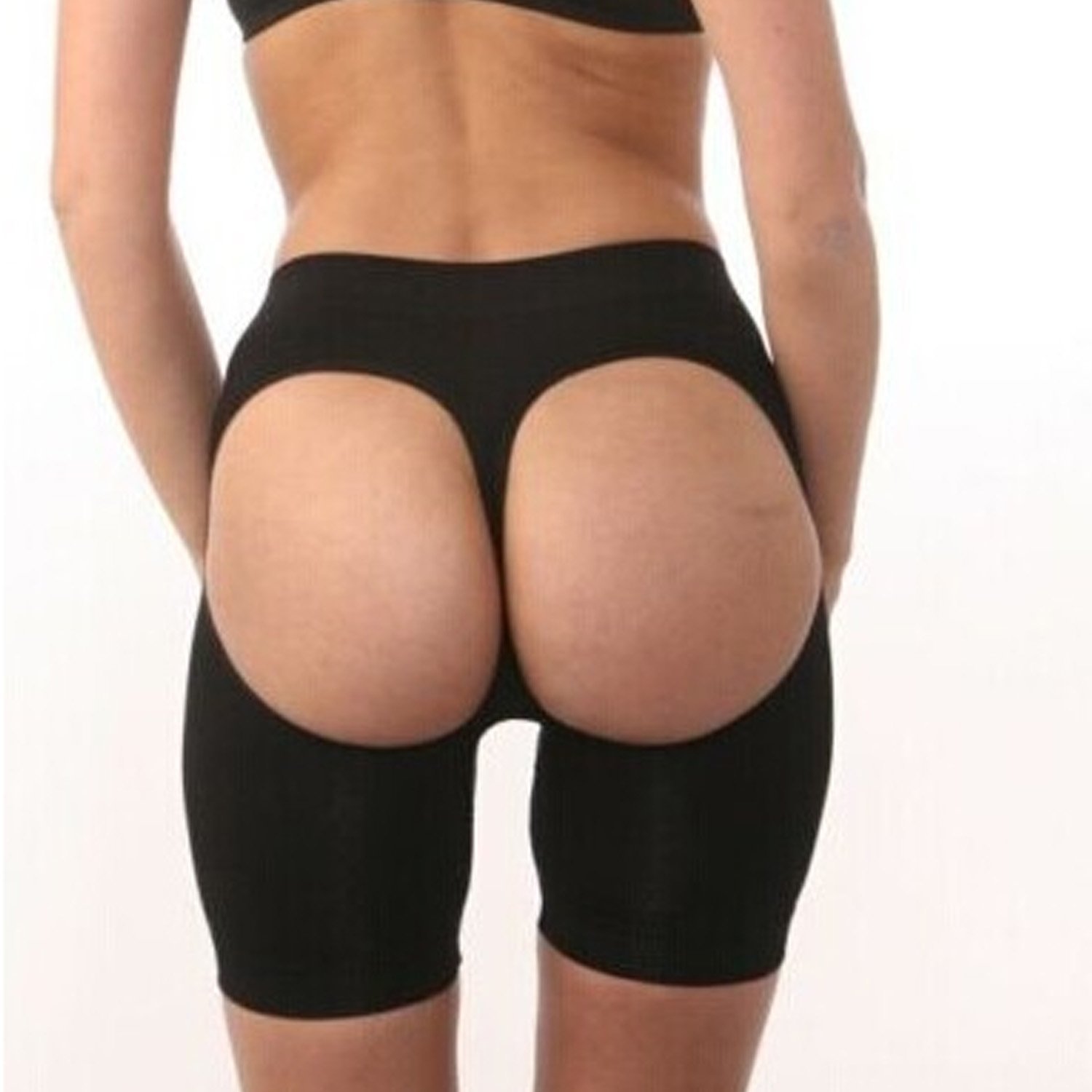 Seamless Butt Lift Booster Booty Lifter Boy-Short Body Shaper Enhancer (M L XL)