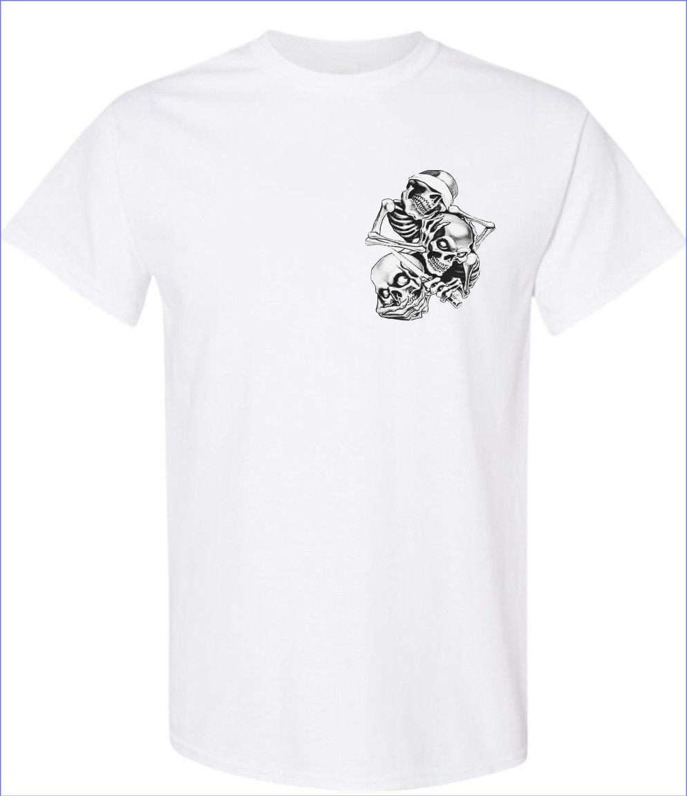 Old School Code Men’s T-Shirt Small To 3X-Large White