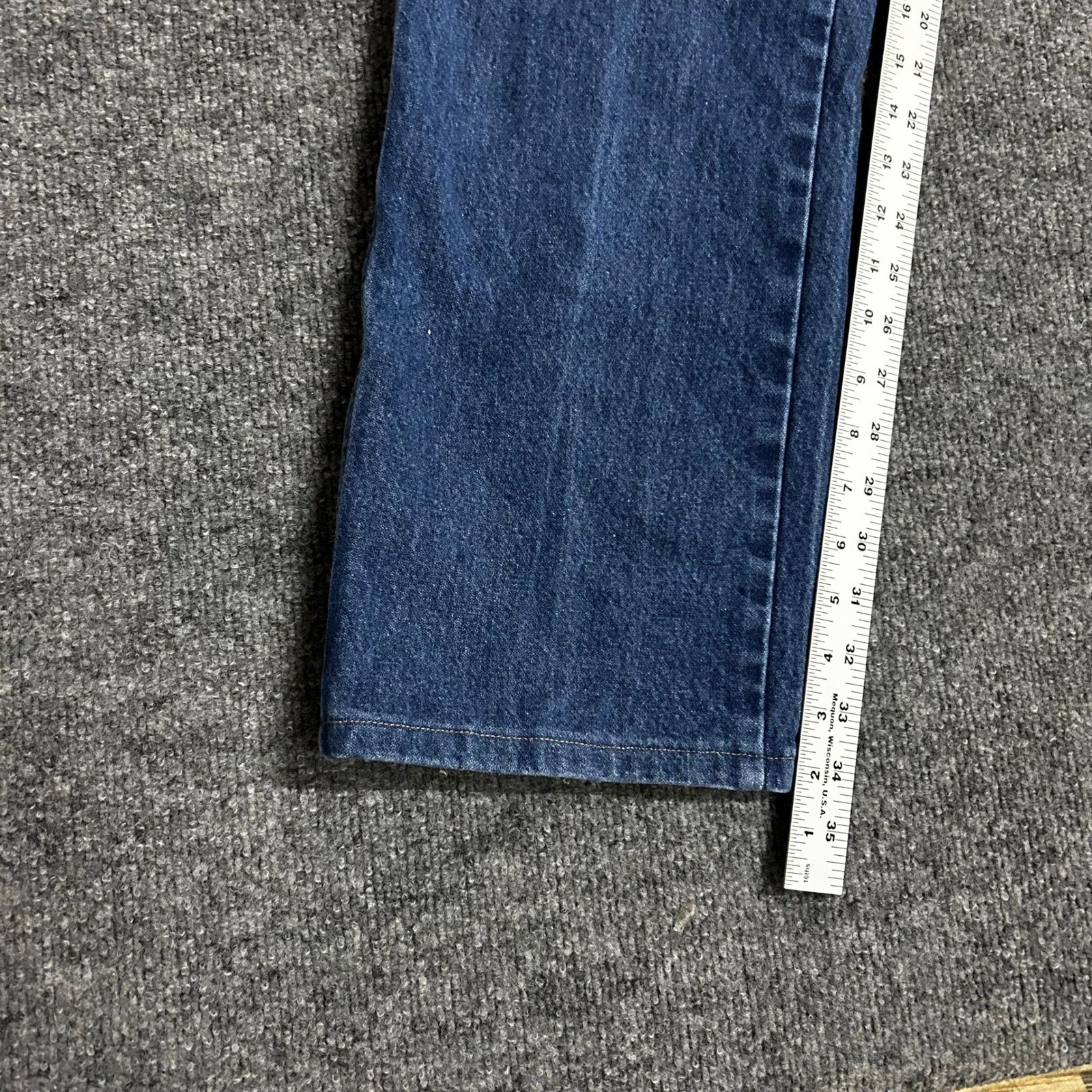Wrangler Jeans Mens Size 36×40 Blue Cowboy Cut 13MWZ Original Fit Straight Leg