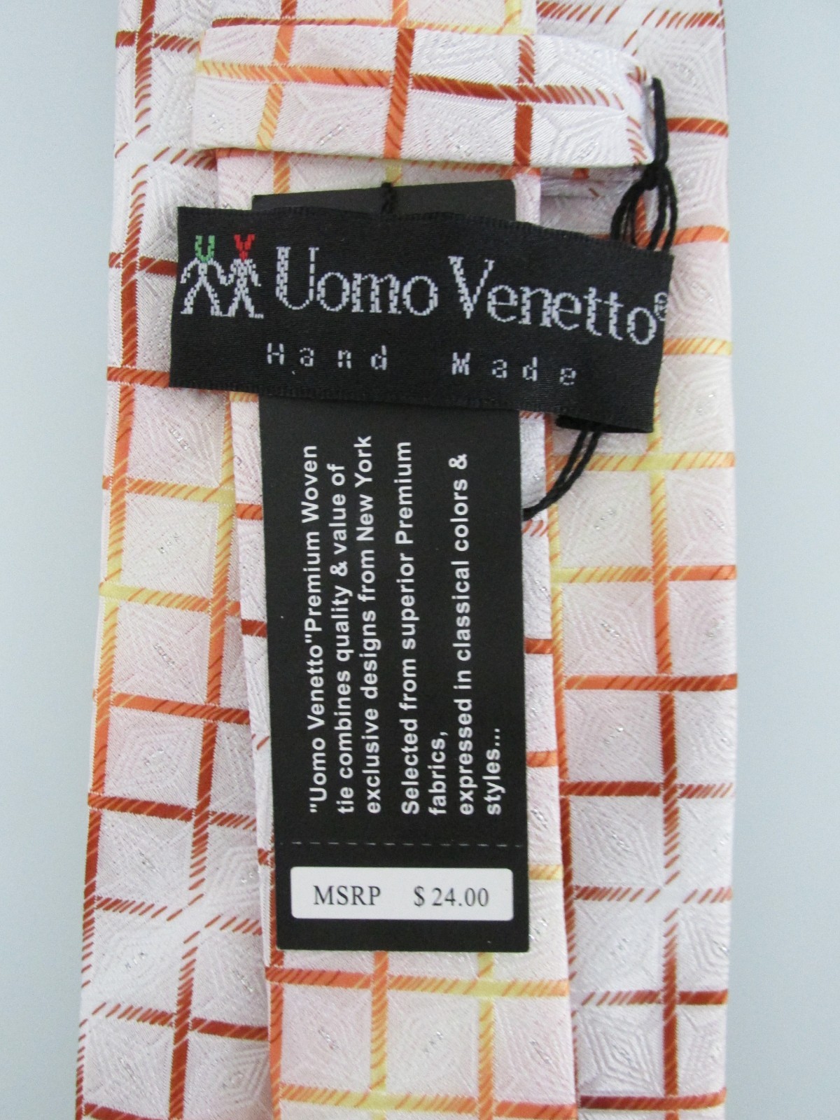 Uomo Venetto (NWT) Men’s Tie & Pocket Square Set