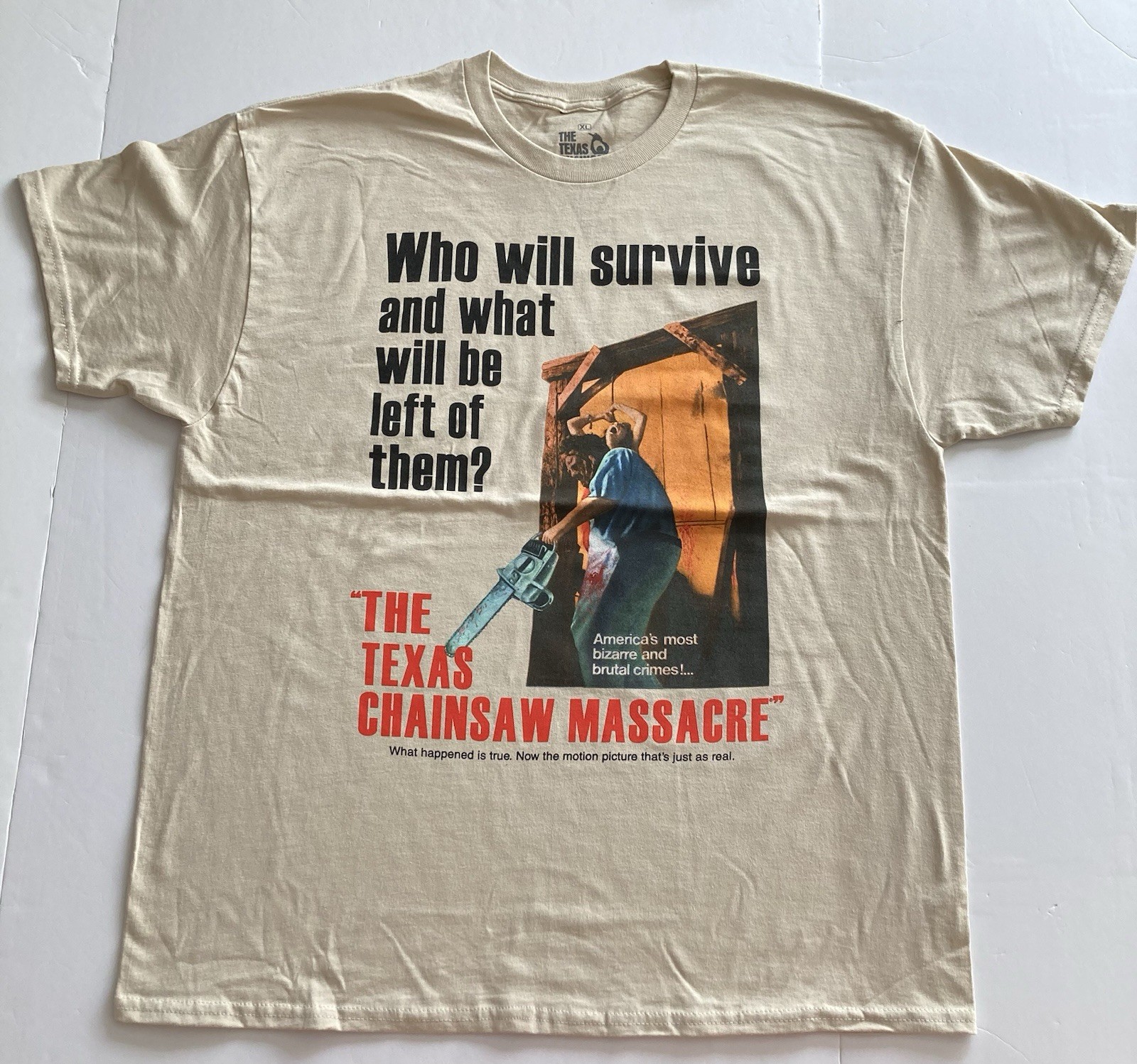 Texas Chainsaw Massacre 2-Sided T-Shirt Original Movie S-3X