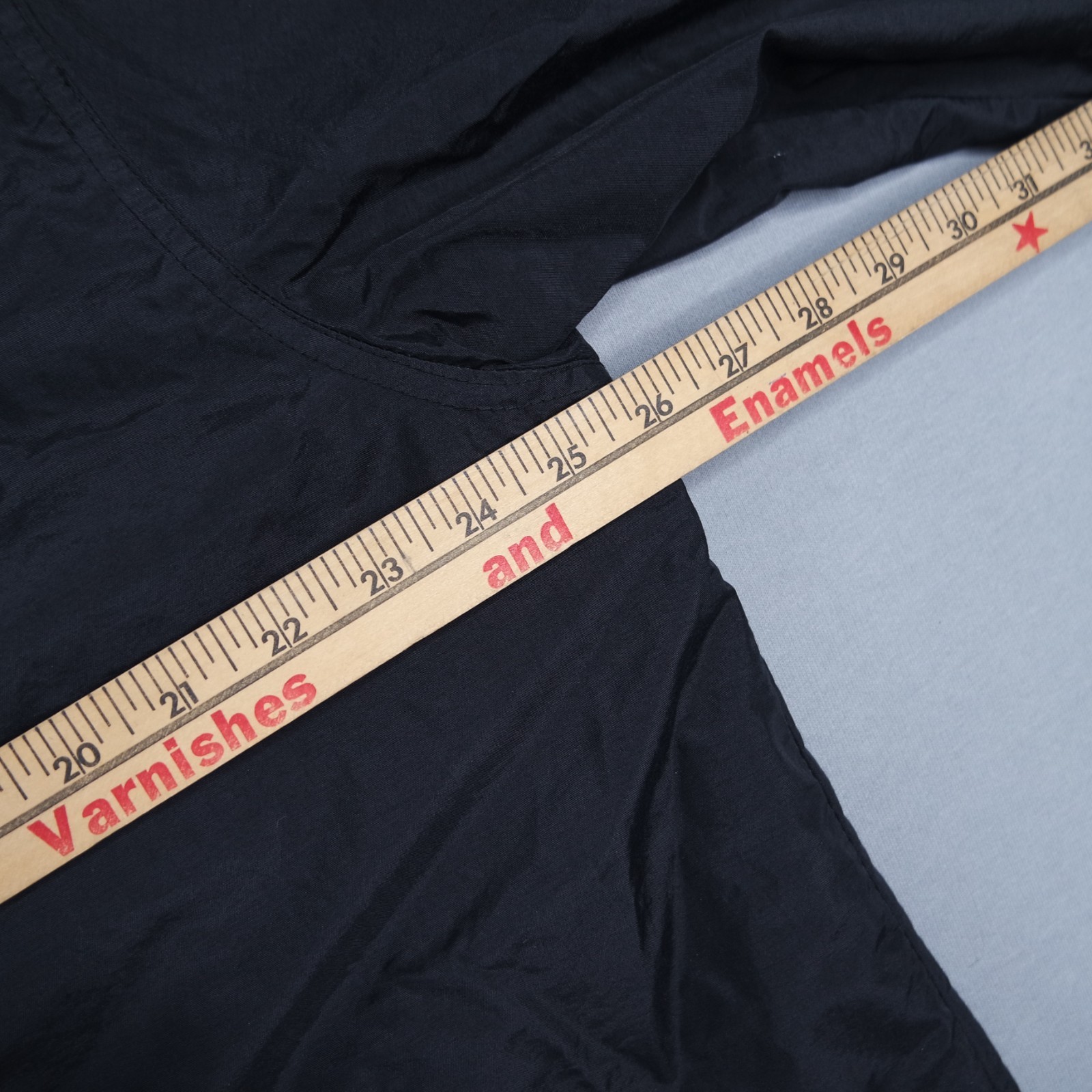 Vtg Y2K Dickies Windbreaker Work Jacket Black Zip Reflective Mens Large Patch